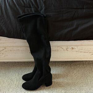 Elegant Black Over-the-Knee Boots